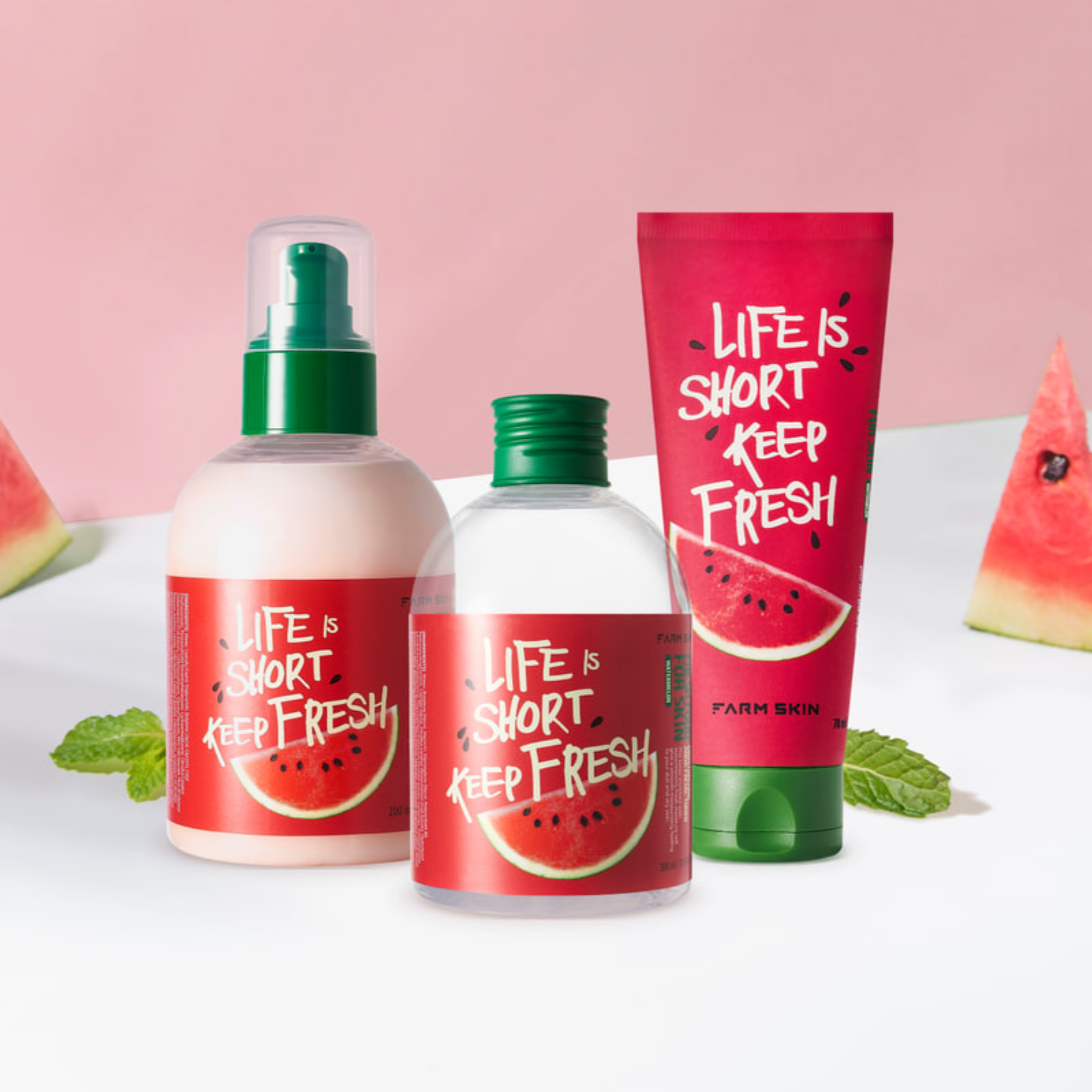 Farmskin Set n1 - Emulsion, Gel Cream, Toner