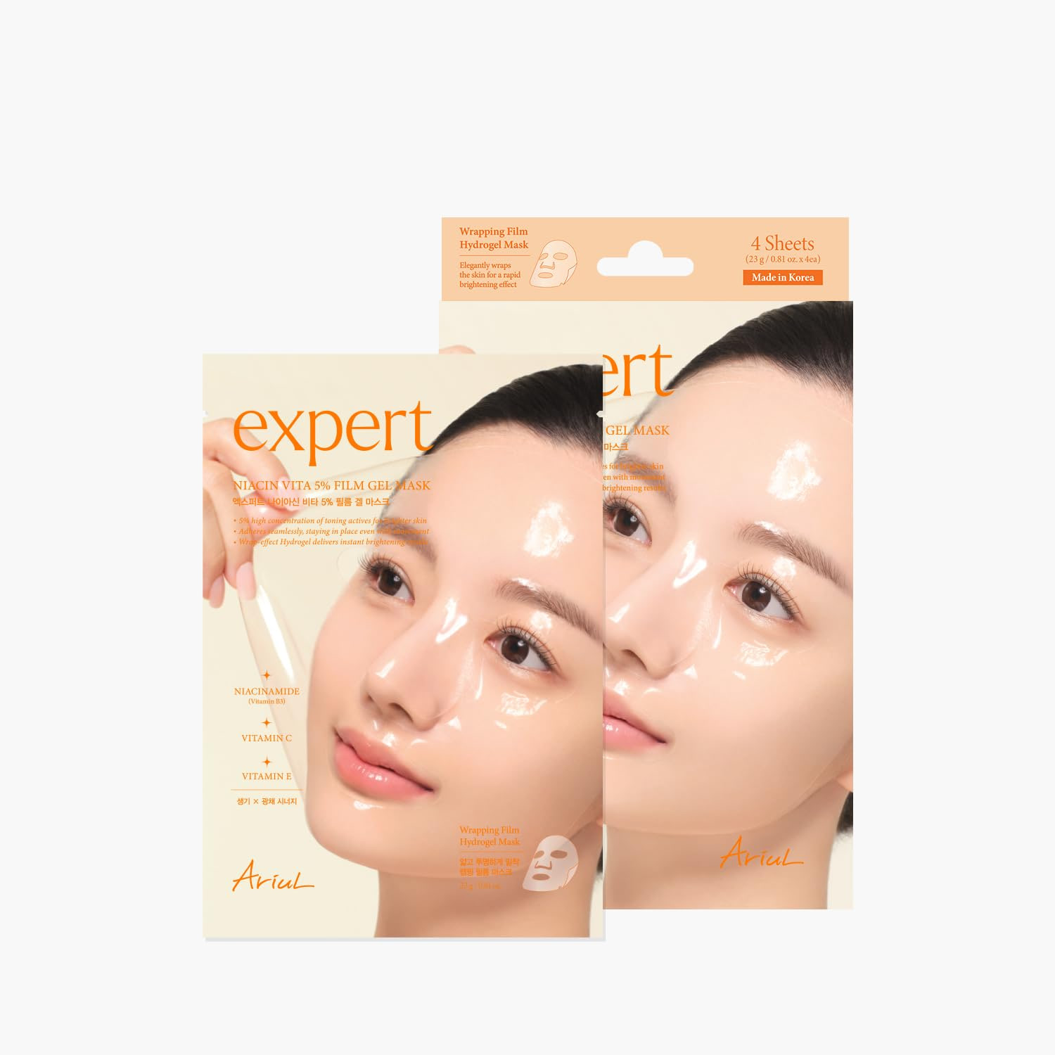 Expert Niacin Vita 5% Film Gel Mask Box 1 pcs