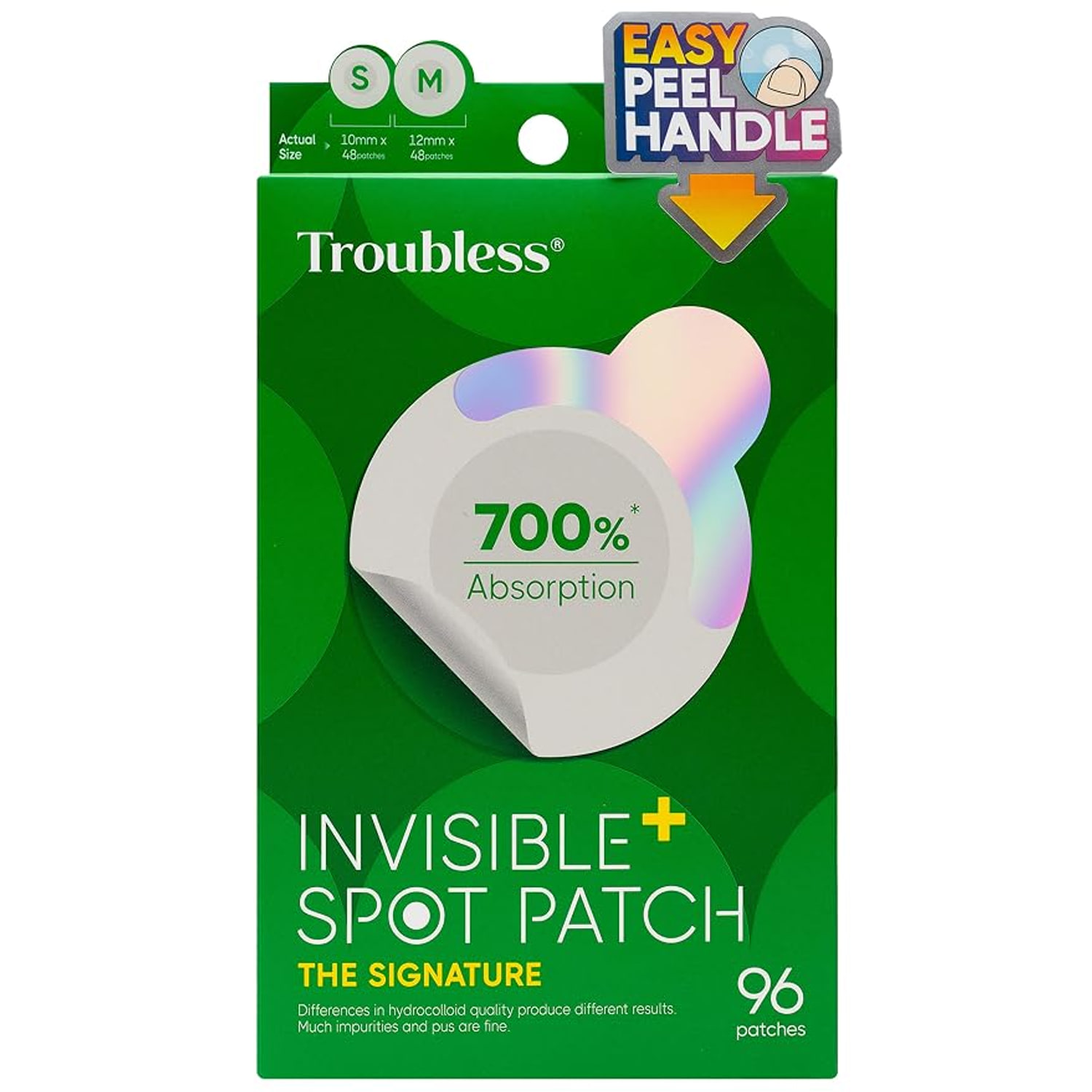Invisible Spot Patch-the Signature