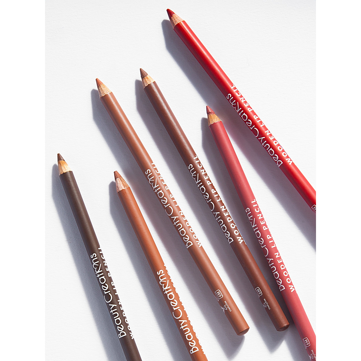 Wooden Lip Pencil Set 12pcs