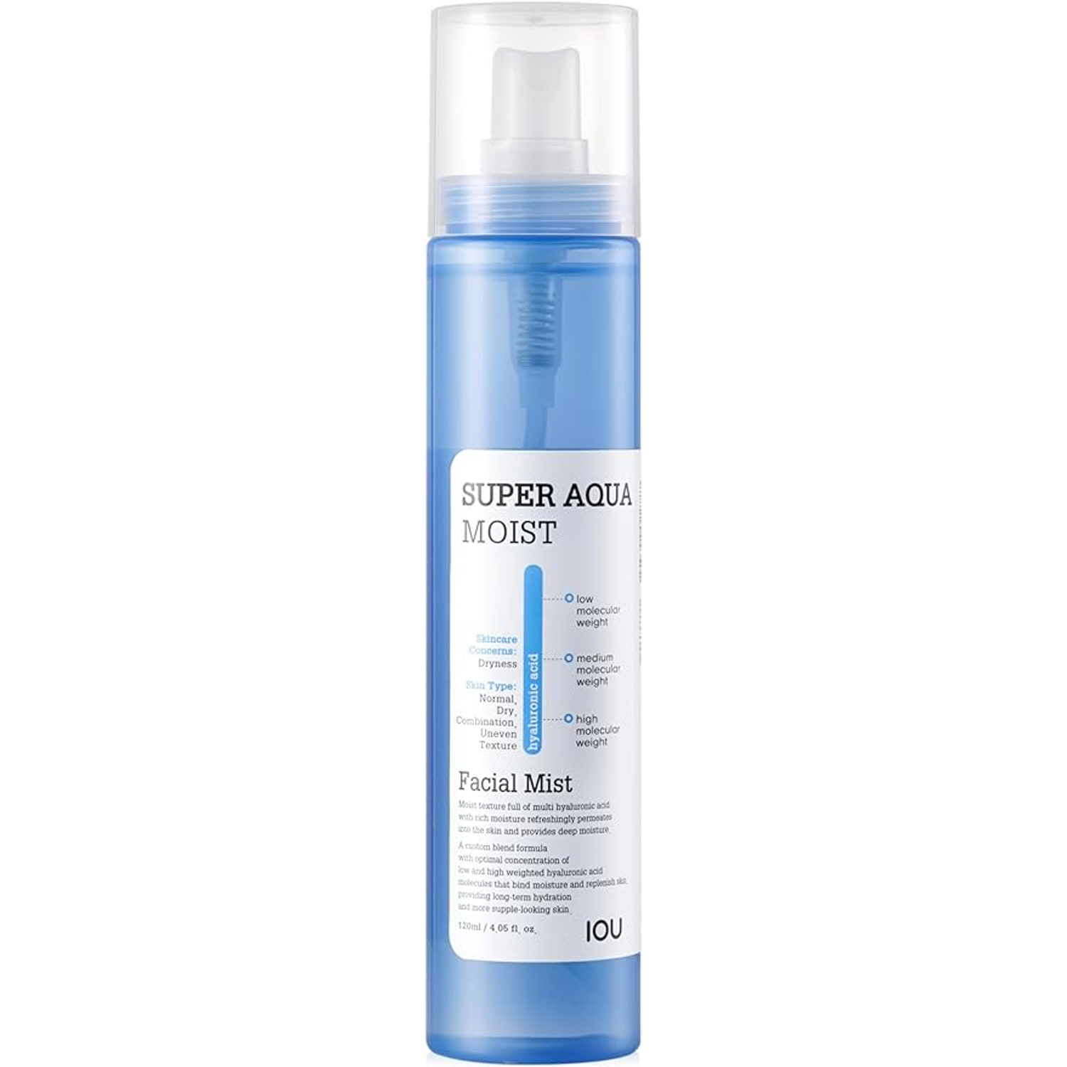 IOU Super Aqua Moist Facial Mist 120ml