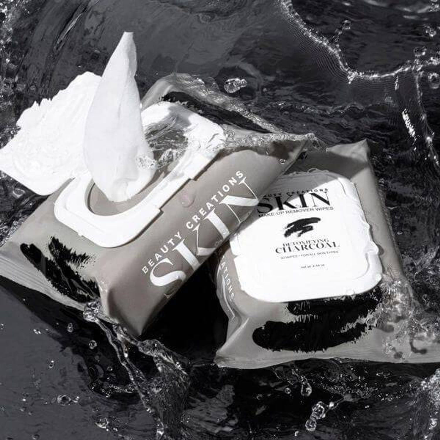 BC Makeup Remover Wipes 30pcs (Charcoal)
